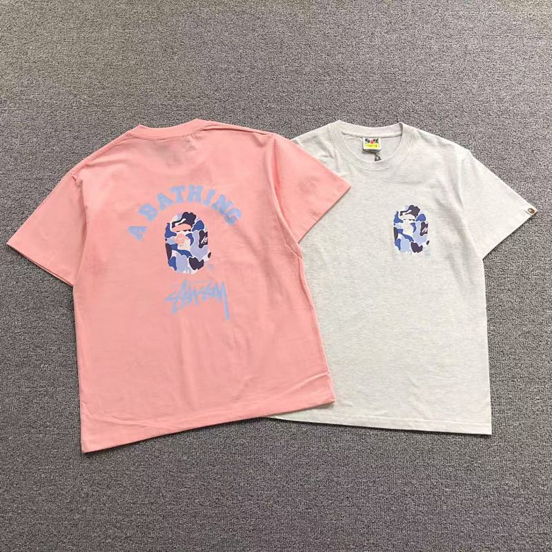 BAPE STUSSY T-SHIRT 1102090942（im 170cm 55kg i wear size S in the phot）