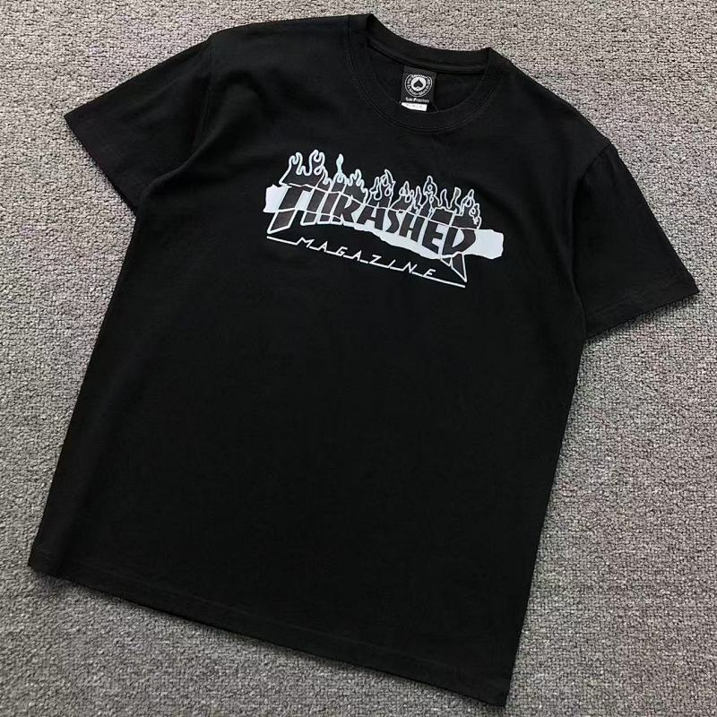 THRASHER T-SHIRT 41060919121 （im 170cm 60kg i wear size M in the phot）