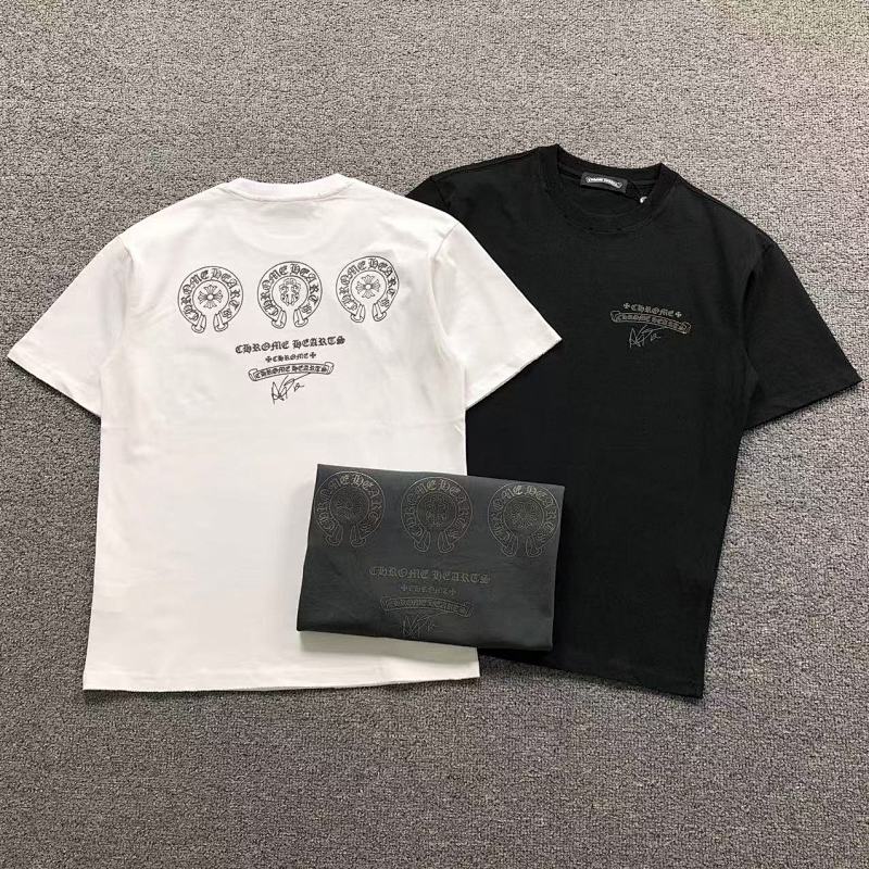 CHROME HEARTS T-SHIRT 3107081217（im 170cm 60kg i wear size S in the phot）