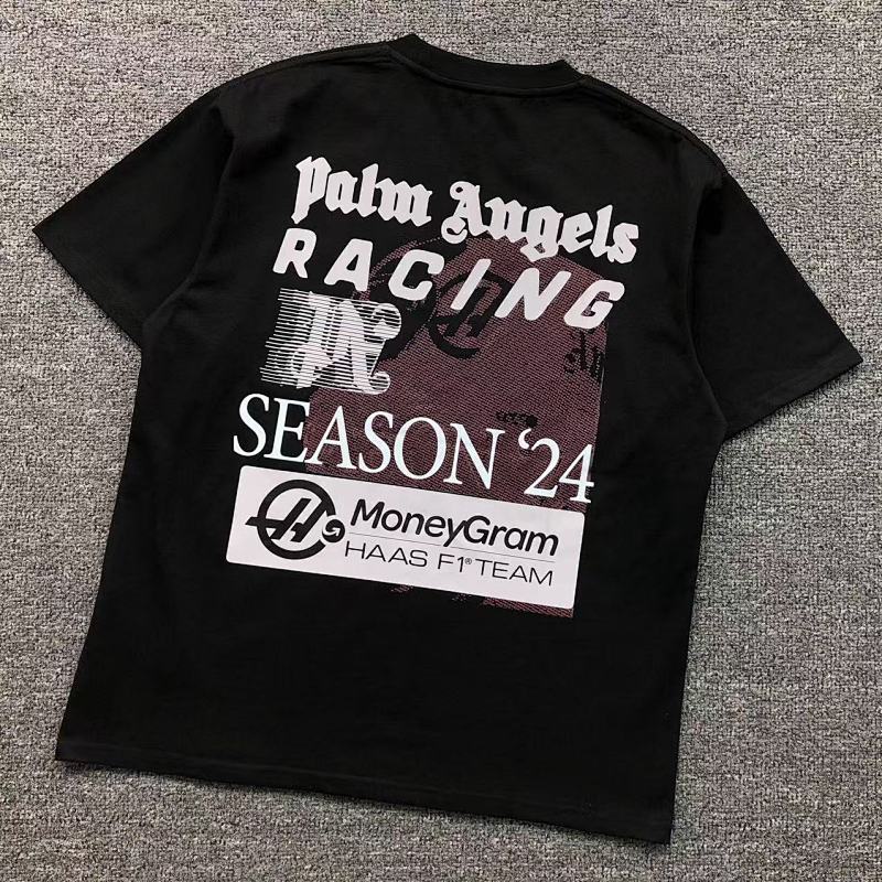 PALM ANGELS T-SHIRT 41070133121（im 170cm 60kg i wear size S in the phot）