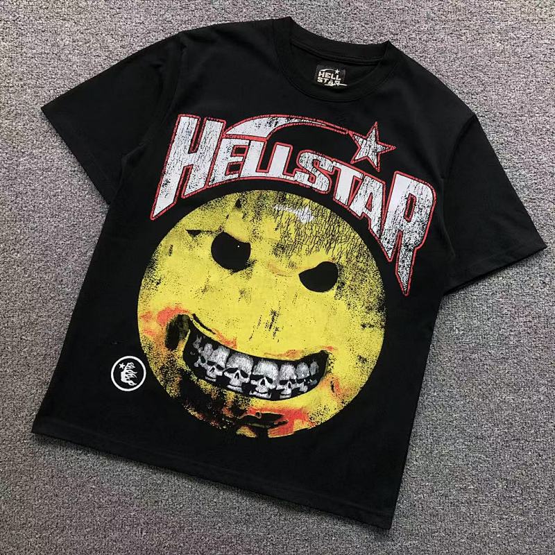 HELLSTAR T-SHIRT 12170171（im 170cm 60kg i wear size M in the phot）