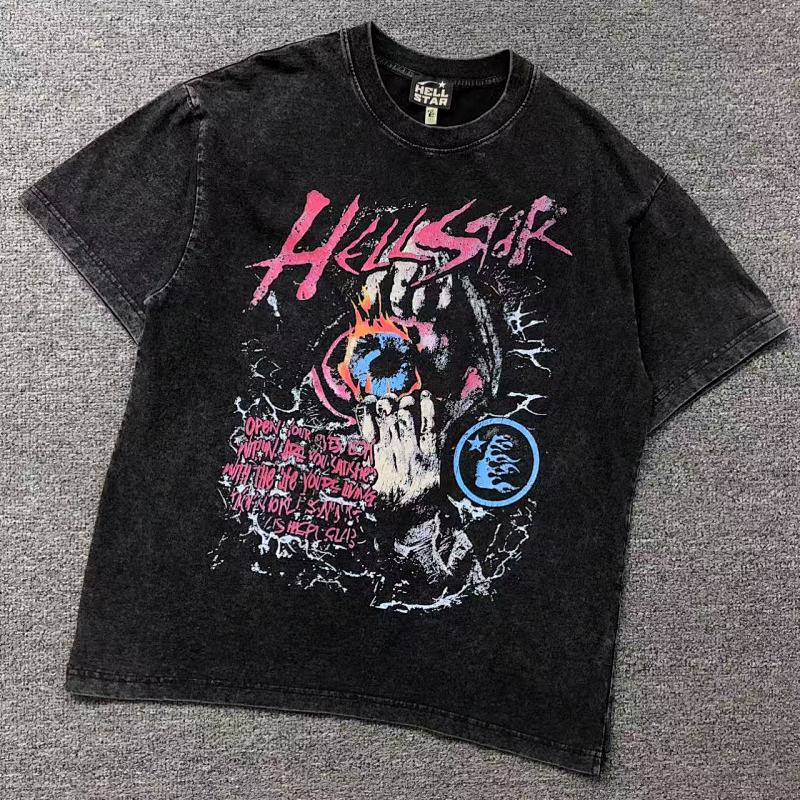 HELLSTAR T-SHIRT 503141189（im 170cm 60kg i wear size S in the phot）