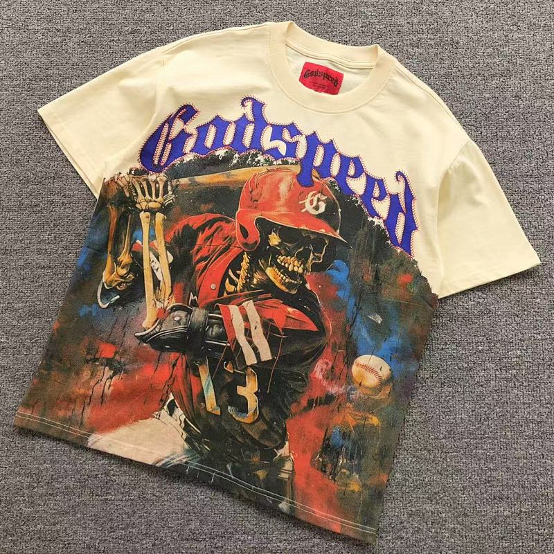 GODSPEED T-SHIRT 1104290617（im 170cm 60kg i wear size S in the phot）