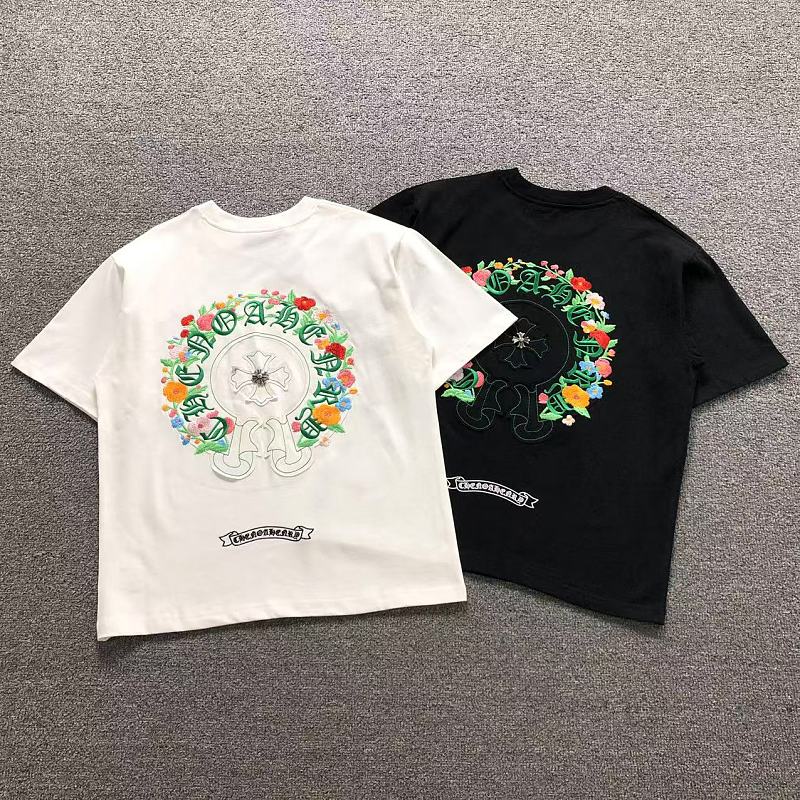 CHROME HEARTS T-SHIRT 125130560（im 170cm 60kg i wear size S in the phot）