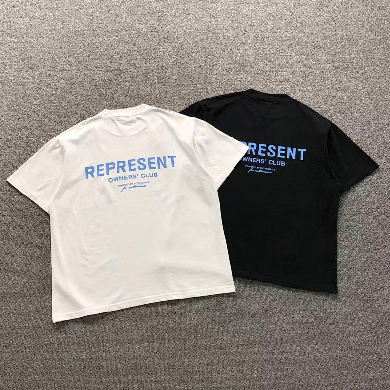 REPRESENT T-SHIRT 22040653125（im 170cm 60kg i wear size M in the phot）