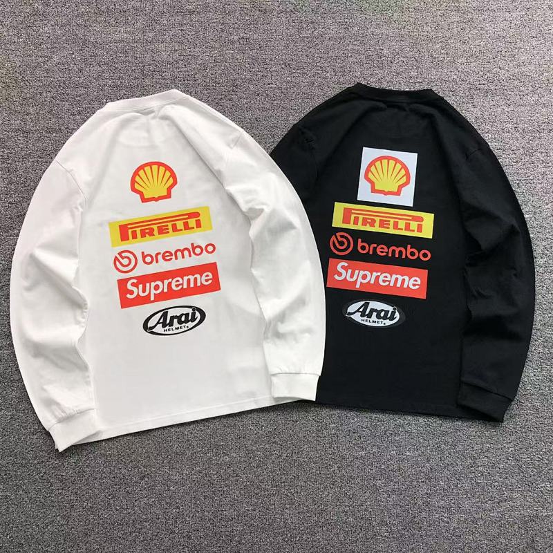 SUPREME LONG SLEEVED 581210123（im 170cm 60kg i wear size S in the phot）