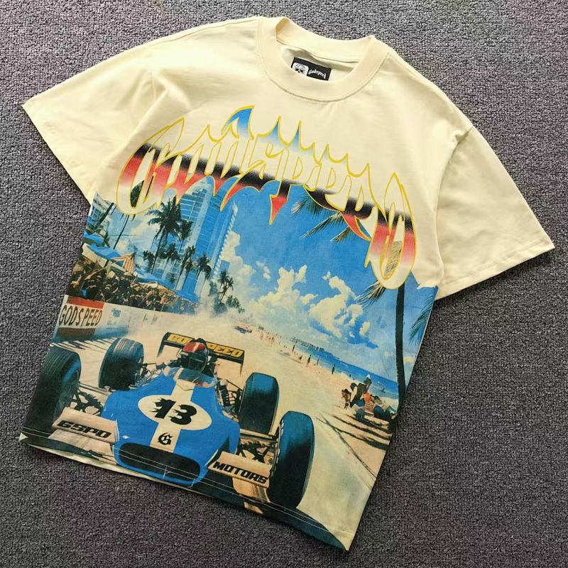 GODSPEED T-SHIRT 505090417（im 170cm 60kg i wear size S in the phot）