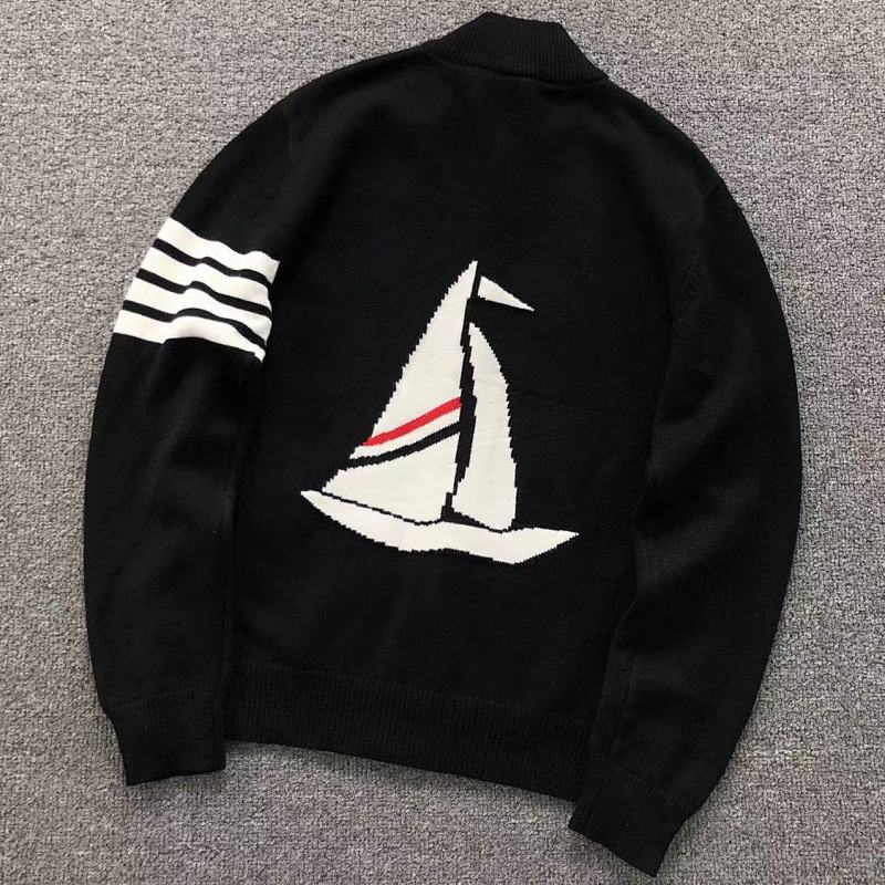 THOM BROWNE SWEATER 4112819156（im 170cm 60kg i wear size XS in the phot）