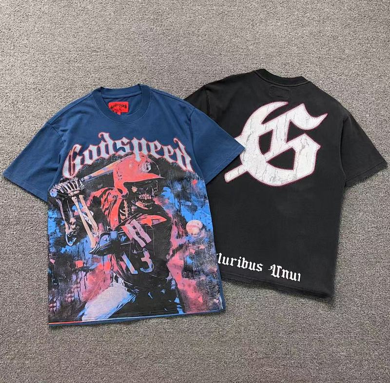 GODSPEED T-SHIRT 1104292417（im 170cm 60kg i wear size S in the phot）