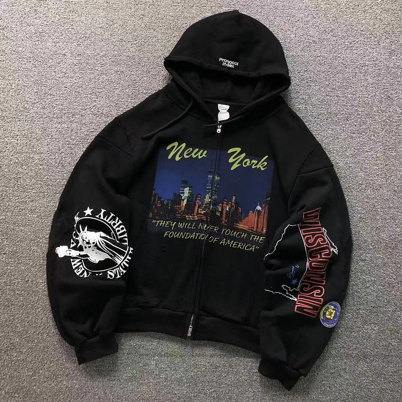 PROTOCOL INDEX HOODIE 3206163017（im 170cm 60kg i wear size 2 in the phot）