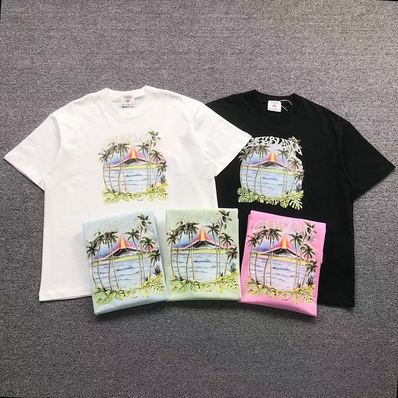 CASABLANCA T-SHIRT 5212309127（im 170cm 60kg i wear size XL in the phot）