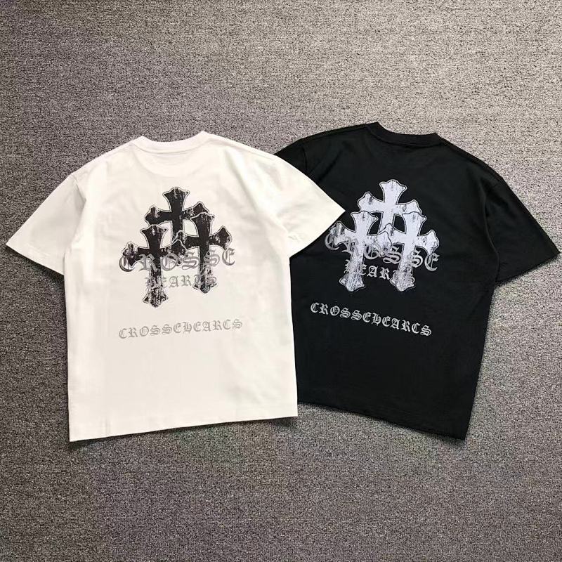 CHROME HEARTS T-SHIRT 5232320147（im 170cm 60kg i wear size M in the phot）
