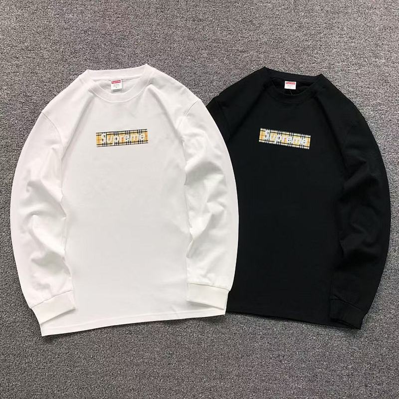SUPREME LONG SLEEVED 592715123（im 170cm 60kg i wear size M in the phot）