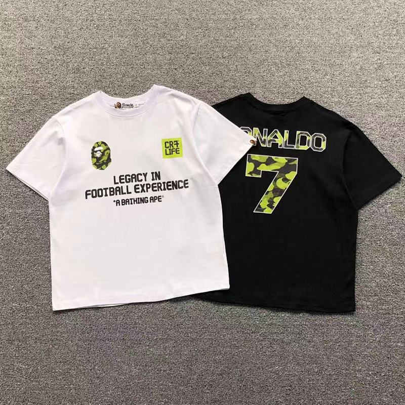 BAPE T-SHIRT 3110284317（im 170cm 60kg i wear size M in the phot）