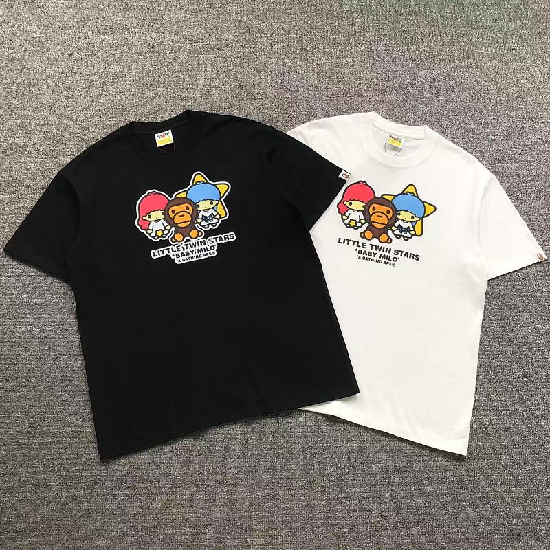 BAPE T-SHIRT 124231231（im 170cm 60kg i wear size L in the phot）