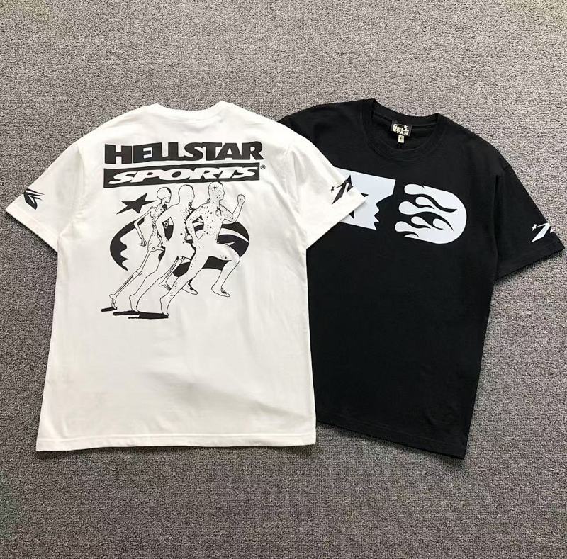 HELLSTAR T-SHIRT 505100789（im 170cm 60kg i wear size M in the phot)