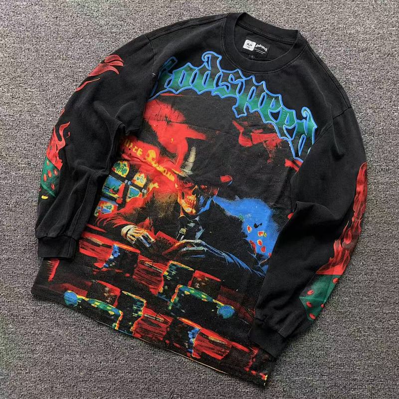 GODSPEED LONG SLEEVED 4105074017（im 170cm 60kg i wear size S in the phot）