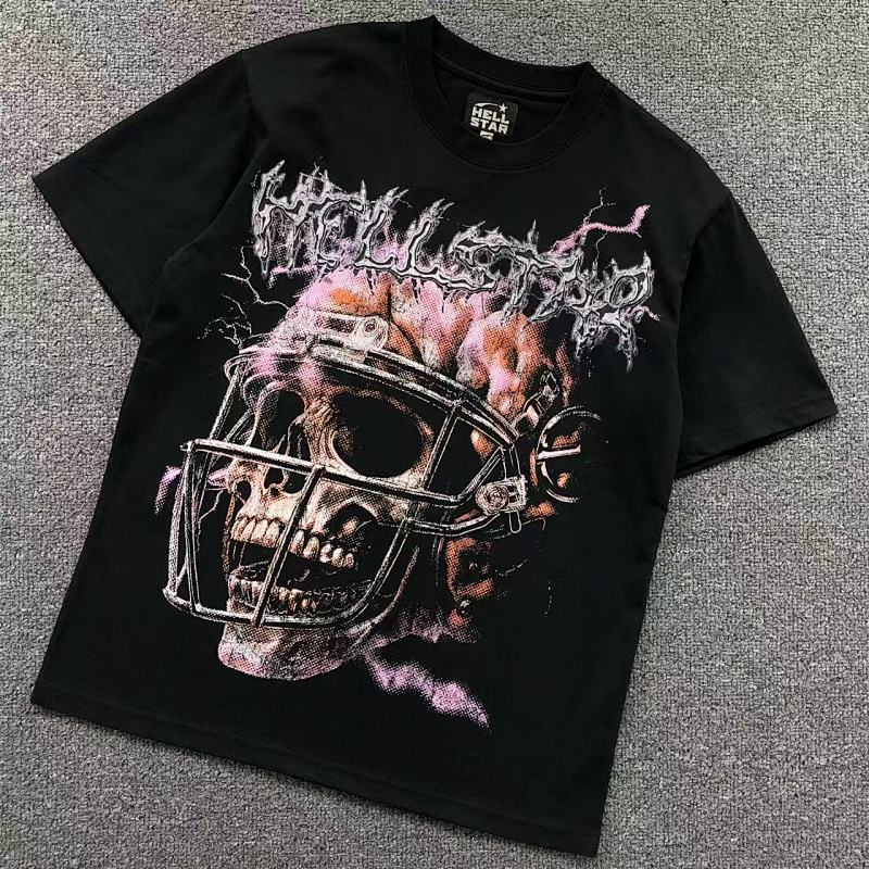 HELLSTAR T-SHIRT 502220771（im 170cm 55kg i wear size M in the phot）