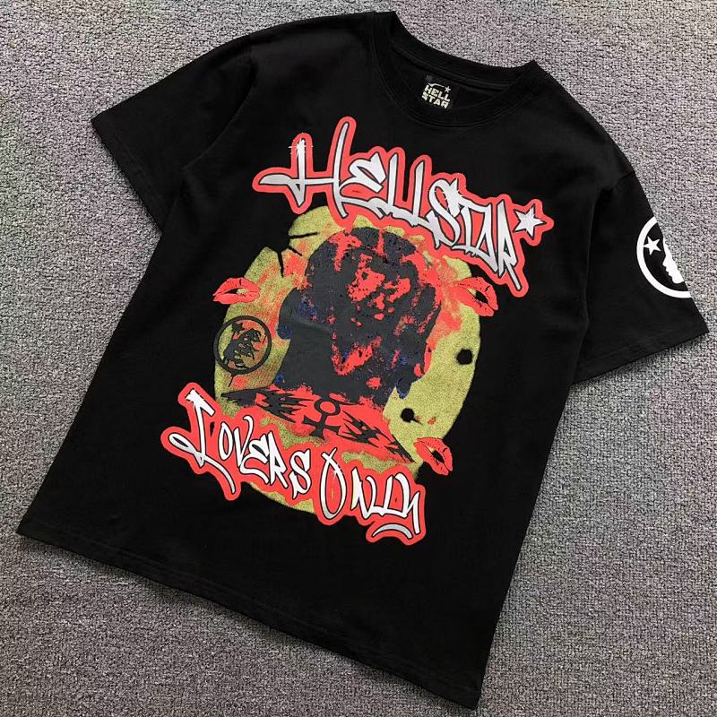 HELLSTAR T-SHIRT 3105192896（im 170cm 60kg i wear size M in the phot）