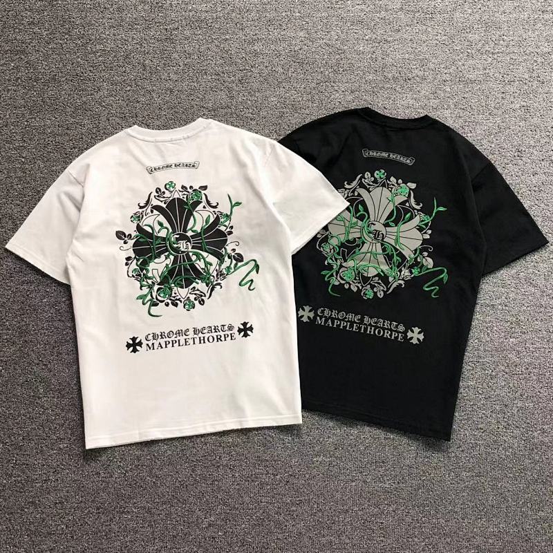 CHROME HEARTS T-SHIRT 3203211517（im 170cm 60kg i wear size S in the phot）