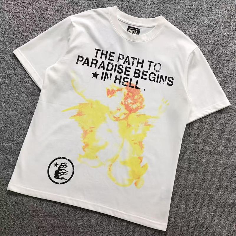 HELLSTAR T-SHIRT 12174471（im 170cm 60kg i wear size M in the phot）
