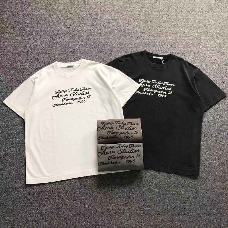 ACNE STUDIOS T-SHIRT 42061607133（im 170cm 60kg i wear size 2XL in the phot）