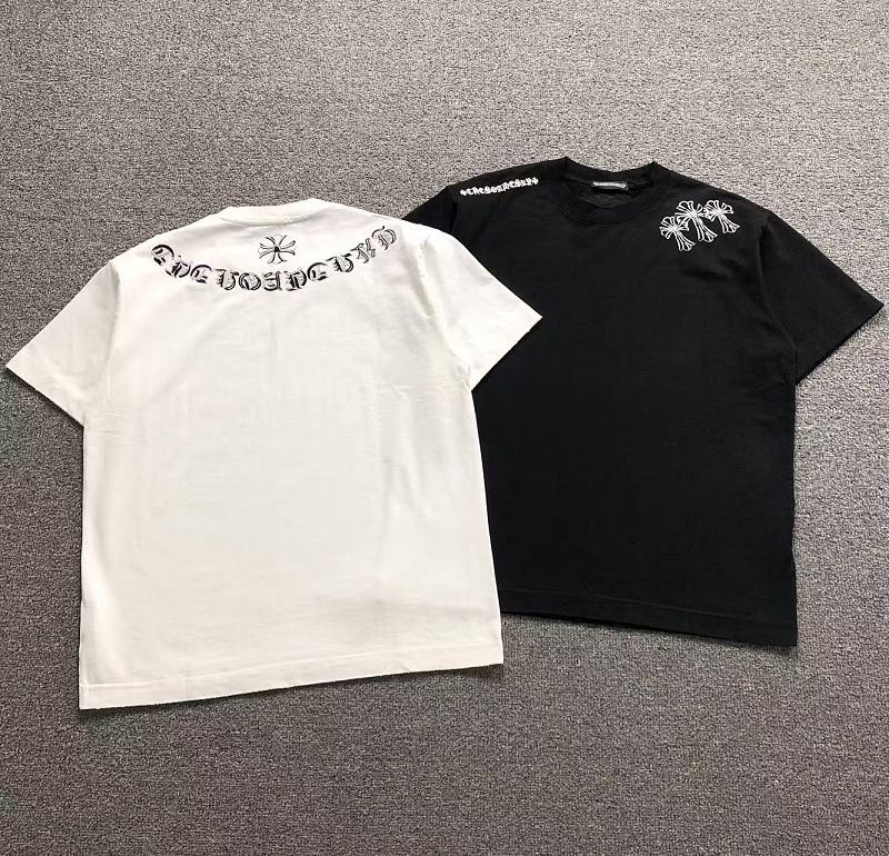 CHROME HEARTS T-SHIRT 5252506147（im 170cm 60kg i wear size L in the phot）