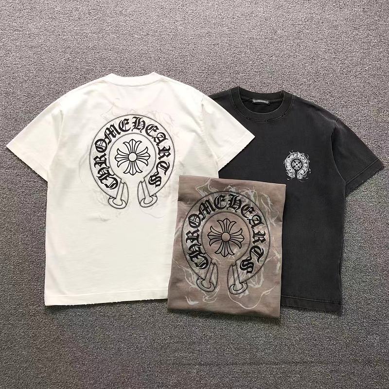 CHROME HEARTS T-SHIRT 526200819（im 170cm 60kg i wear size M in the phot）