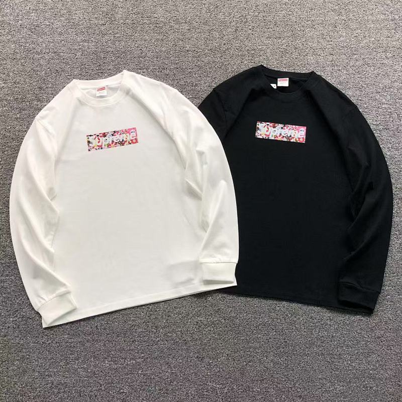 SUPREME LONG SLEEVED 581214123（im 170cm 60kg i wear size S in the phot）