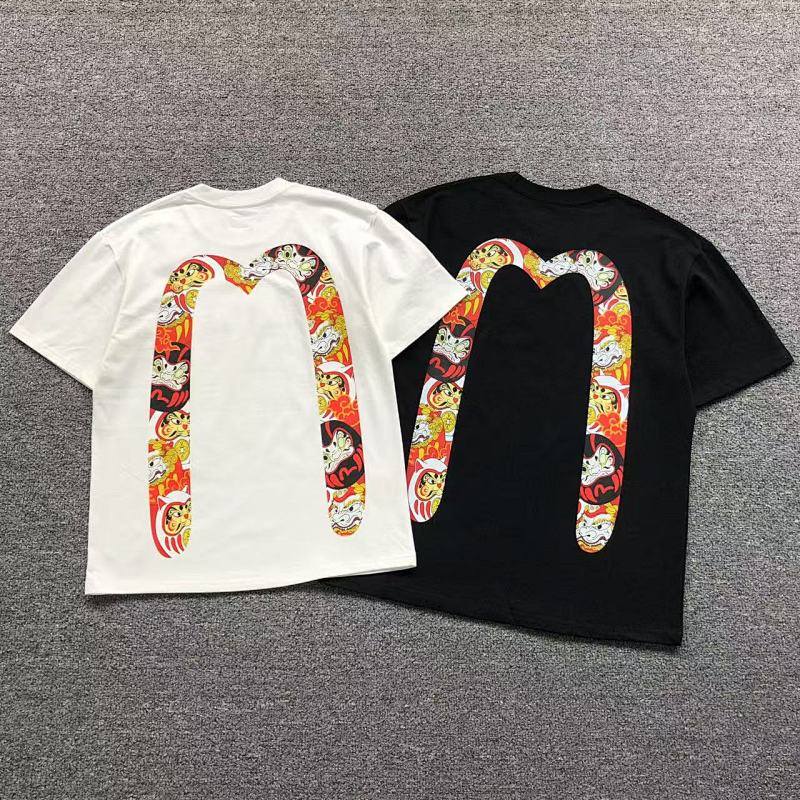 EVISU T-SHIRT 572530134（im 170cm 60kg i wear size L in the phot）