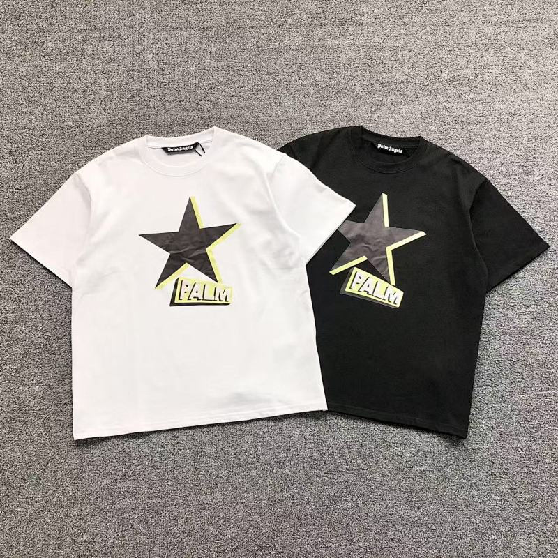 PALM ANGELS T-SHIRT 41070114121（im 170cm 60kg i wear size S in the phot）