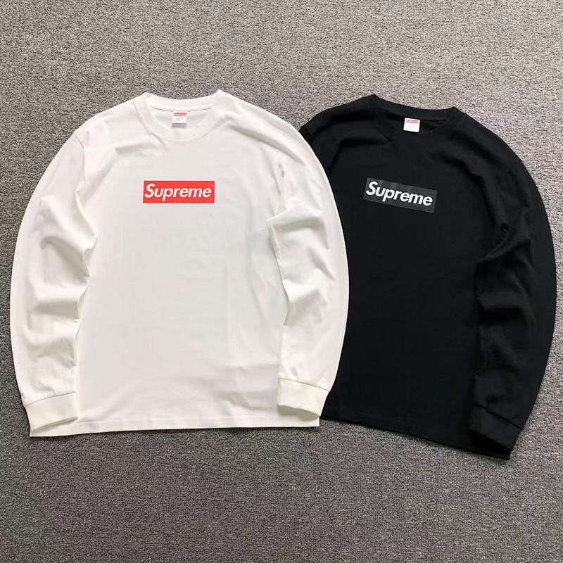 SUPREME LONG SLEEVED 582019123（im 170cm 60kg i wear size M in the phot）
