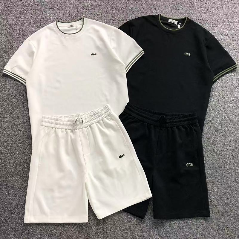 LACOSTE T-SHIRT SHORTS 5241638147（im 170cm 60kg i wear size L in the phot）