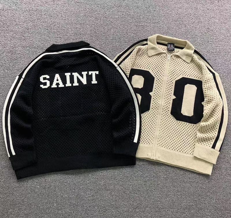 SAINT MICHAEL SWEATER 1106260662（im 170cm 60kg i wear size M in the phot）