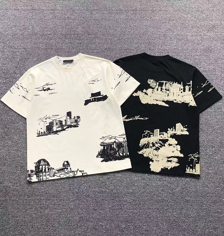 AMIRI T-SHIRT 213030621（im 170cm 55kg i wear size M in the phot）