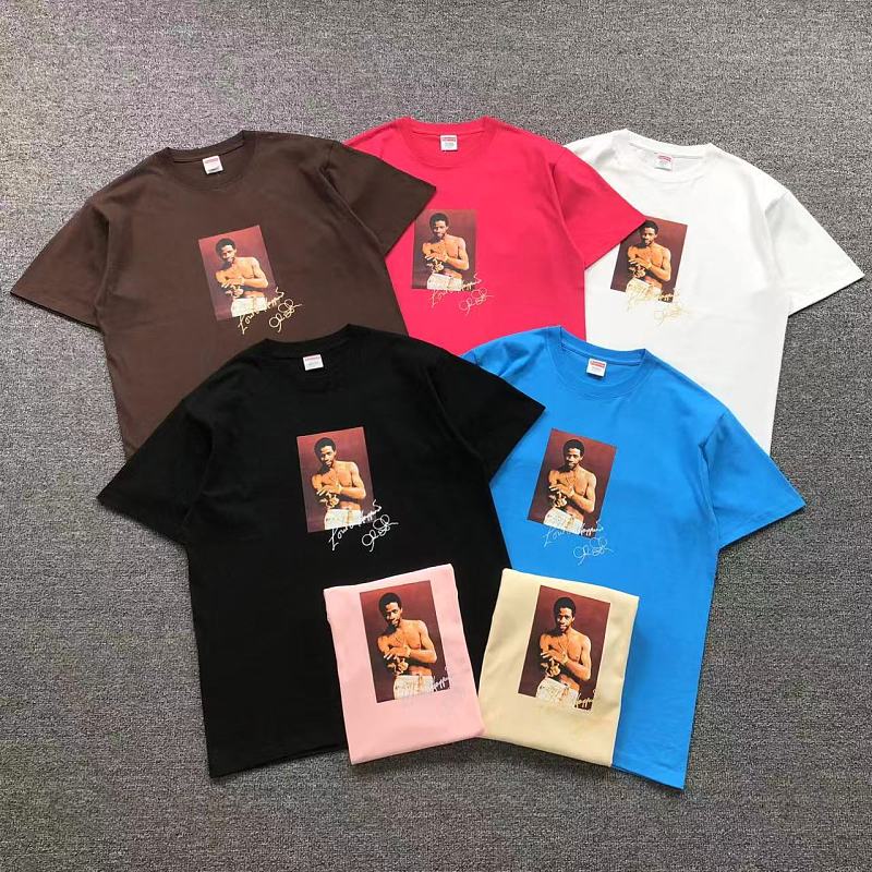 SUPREME T-SHIRT 128312002（im 170cm 60kg i wear size L in the phot）