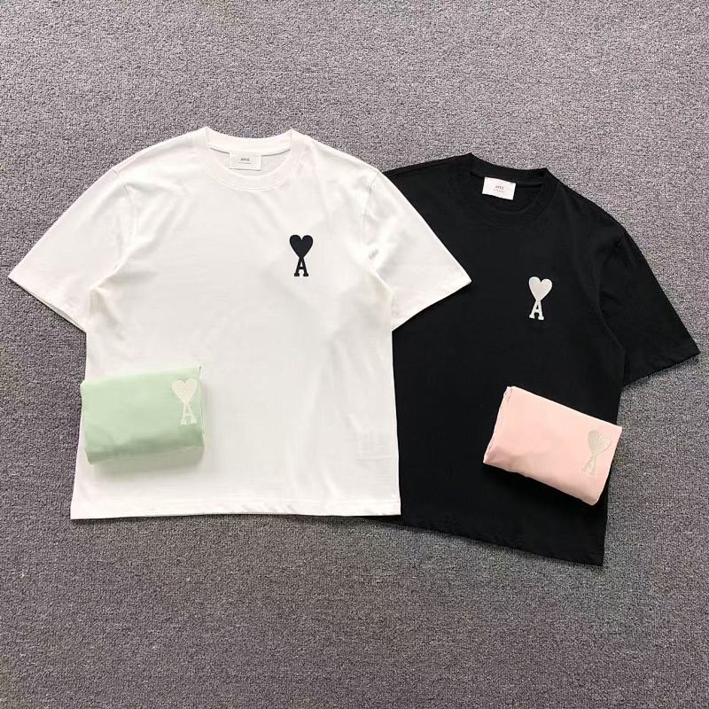 AMI T-SHIRT 413122079（im 170cm 60kg i wear size S in the phot）