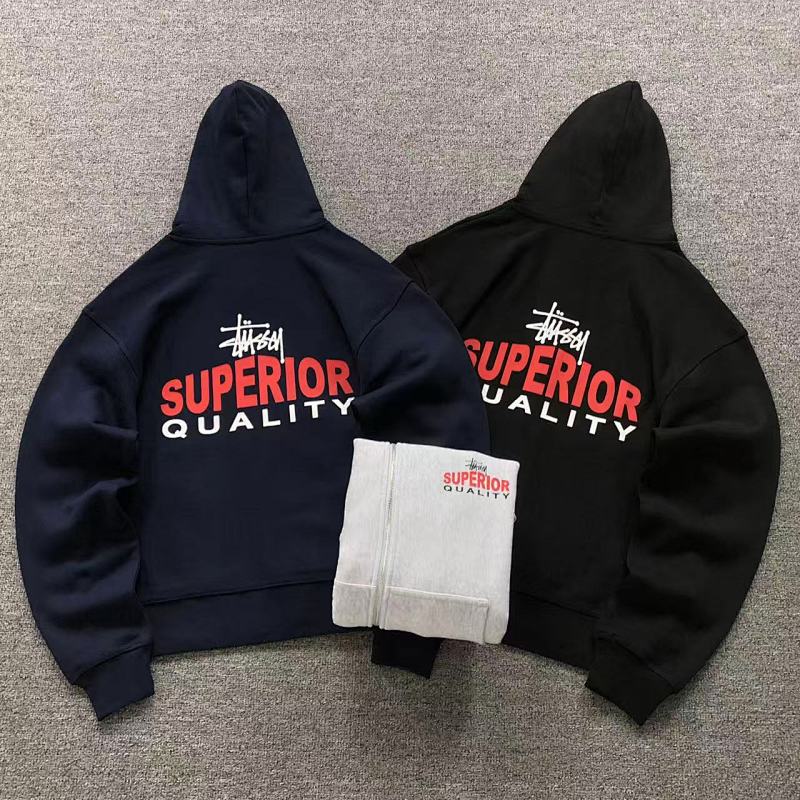 STUSSY HOODIE 4201260202（im 170cm 60kg i wear size XL in the phot）