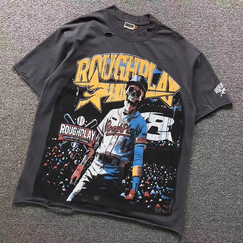 ROUGH PLAY T-SHIRT 5207080841（im 170cm 60kg i wear size M in the phot）