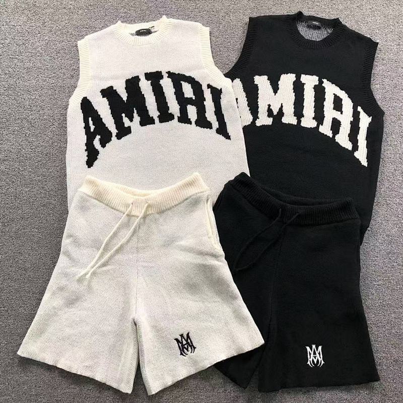 AMIRI SWEATER SHORTS 11080619140（im 170cm 60kg i wear size M in the phot）