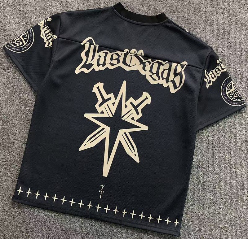 TRAVIS SCOTT T-SHIRT 412193517（im 170cm 57kg i wear size S in the phot）