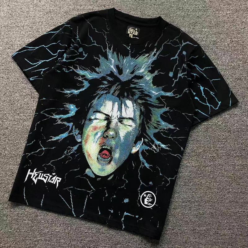 HELLSTAR T-SHIRT 121220971（im 170cm 60kg i wear size M in the phot）