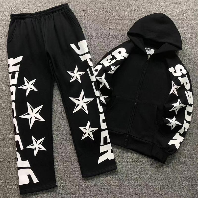 TOP TROUSERS SP5DER HOODIE TROUSERS 511170191（im 170cm 60kg i wear size S in the phot）