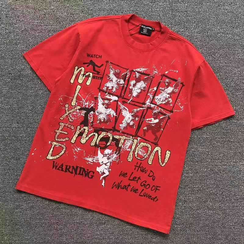 MIXED EMOTION T-SHIRT 3204251617（im 170cm 60kg i wear size S in the phot）