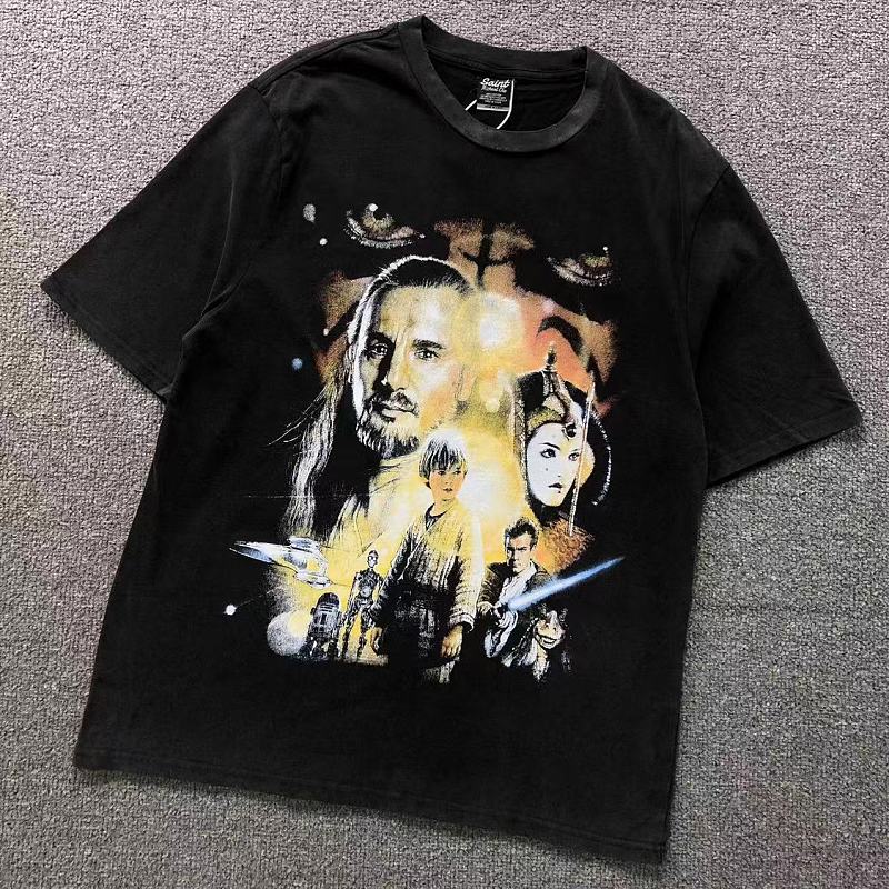 SAINT MICHAEL T-SHIRT 5251904162（im 170cm 60kg i wear size M in the phot）