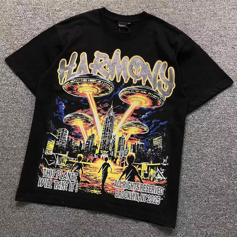 FASHION T-SHIRT 3205191017（im 170cm 60kg i wear size S in the phot）