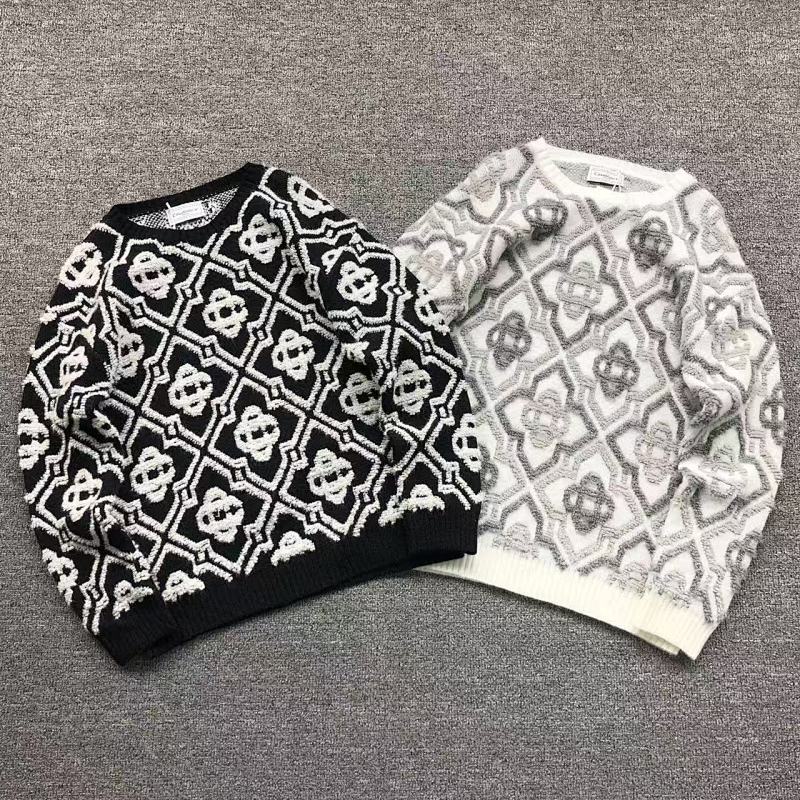 CASABLANCA SWEATER 572311127（im 170cm 60kg i wear size L in the phot）