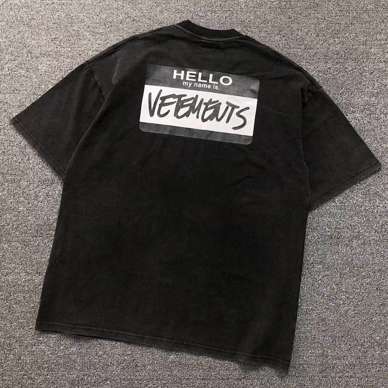 VETEMENTS T-SHIRT 412130517