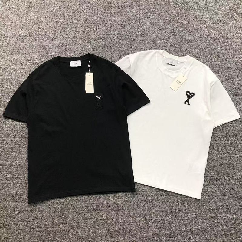 AMI PUMA T-SHIRT 3203200121（im 170cm 60kg i wear size M in the phot）
