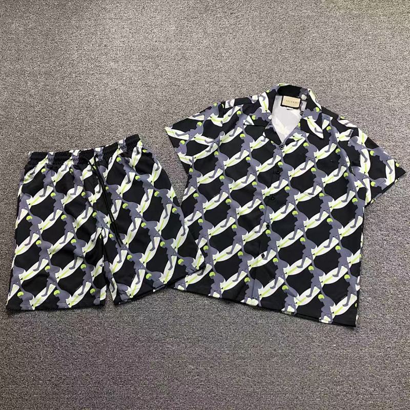 TOP SHORTS GUCCI SHIRT SHORTS 213042439（im 170cm 55kg i wear size L in the phot）